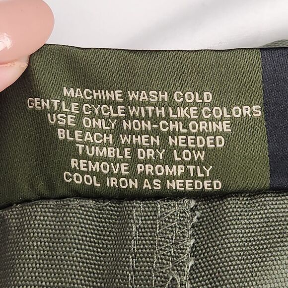 Boy Scouts of America Womens 18 Centennial Canvas Zip Off Uniform Pants Green - Picture 13 of 16